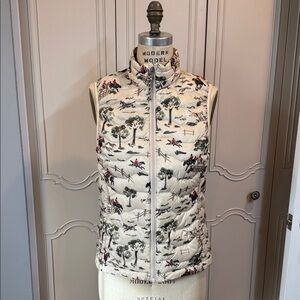 Rare Down filled Ariat Equestrian Fox Hunt Vest - small